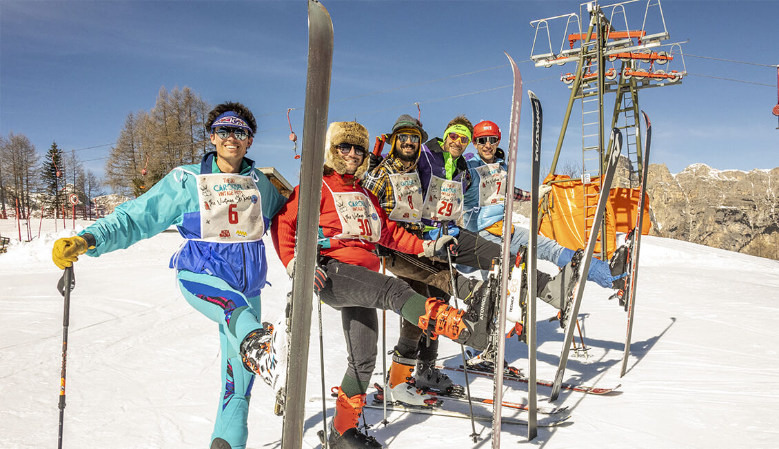 The Ski Carousel Vintage Party Movimënt Alta Badia